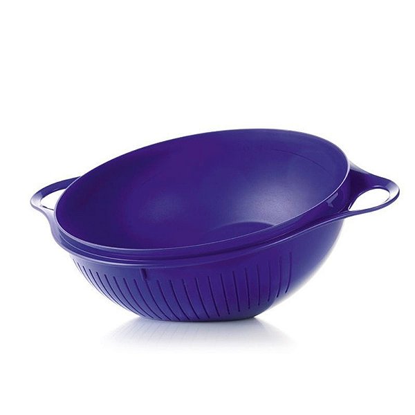 Tupperware Multi Escorredor Alimentos Jabuticaba 1,7 litros Roxo