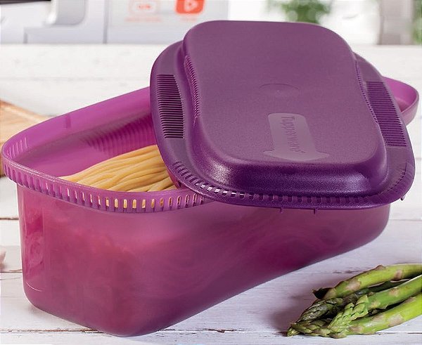 Tupperware Instant Massa Microondas 1,9 litro Roxo