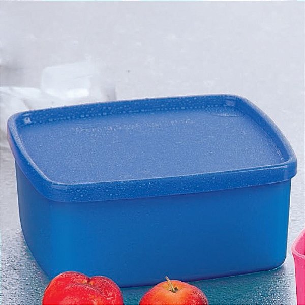 Tupperware Jeitosinho Azul Royal 500ml Freezer