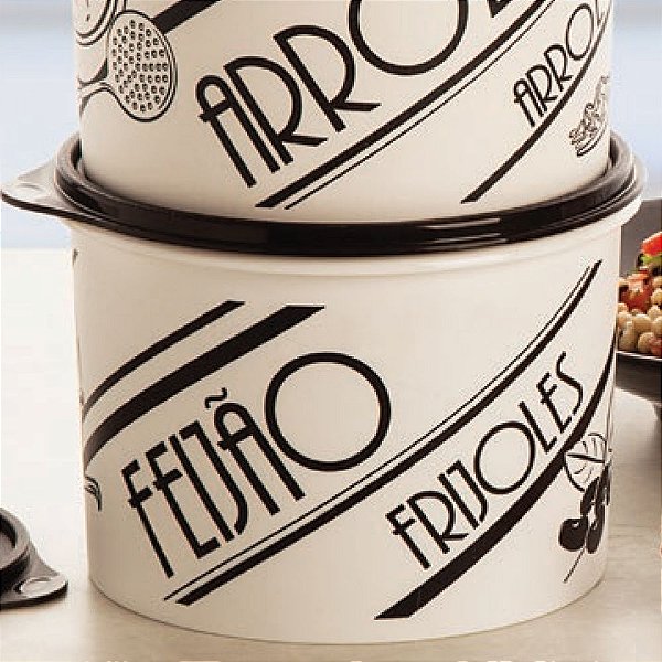 Tupperware Caixa Feijão PB Retrô 2kg