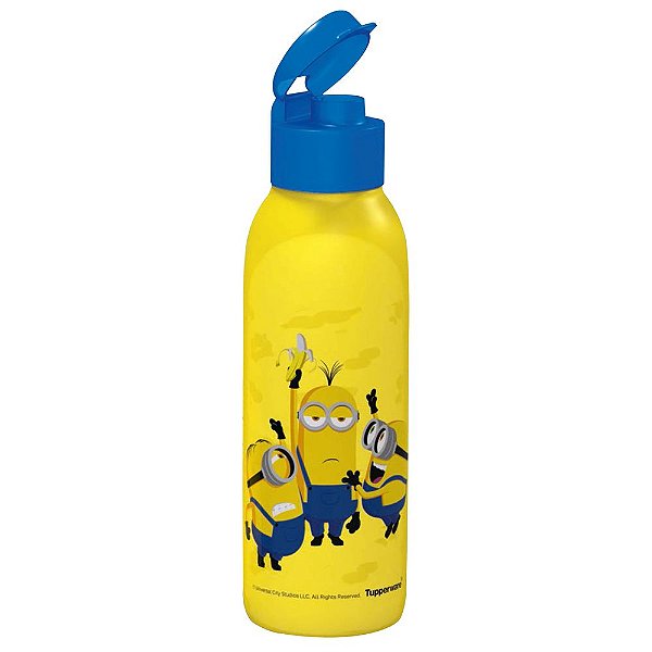 Garrafa Tupperware Eco Tupper Redonda Plus Minions 750ml