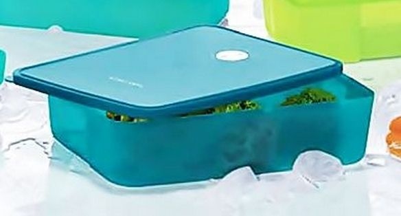 Tupperware Freezertime Peacock 3,1 litros Azul