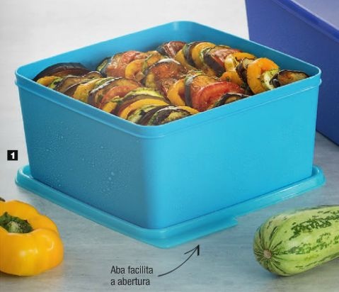 Tupperware Basic Line Neon 2,5 litros Verde Água