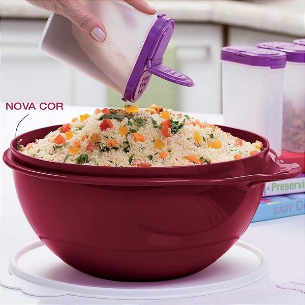 Tupperware Tigela Criativa 3 litros Marsala