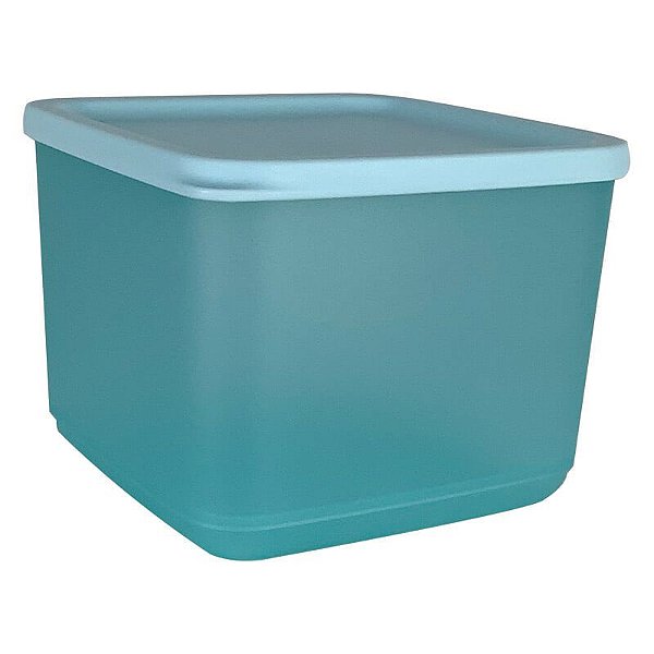 Tupperware Refri Line Quadrado 1 Litro Verde