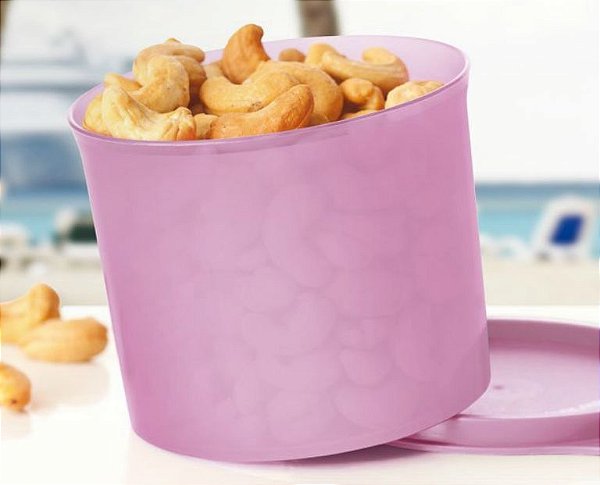 Tupperware Caixa Rosa 2,4 litros