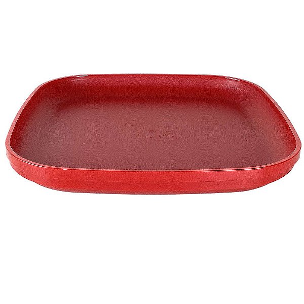 Tupperware Prato Post-Me Vermelho