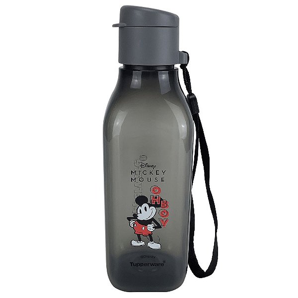 Garrafa Tupperware Eco Tupper Quadrada Mickey Retrô 500ml