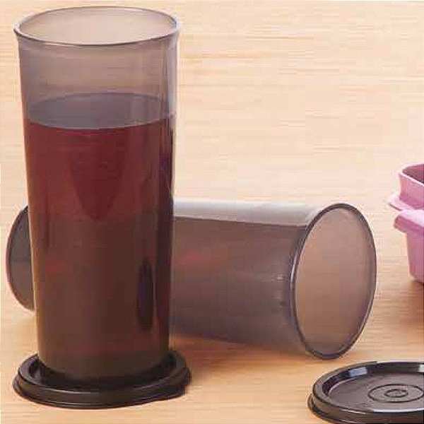 Tupperware Copo Fumê 470ml Preto