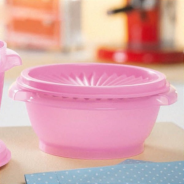 Tupperware Tigela Sensação 350ml Rosa Claro