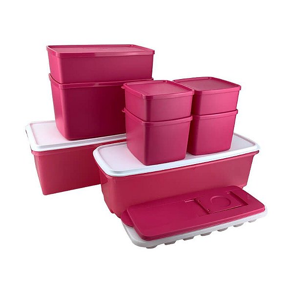 Tupperware PDA 06/2021 Gelados e Congelados kit 9 peças