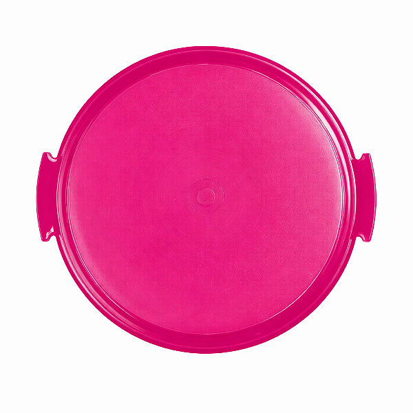 Prato Big Cake Redondo Rosa Tupperware