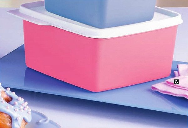 Tupperware Basic Line Rosa Quartzo 1,2 Litro