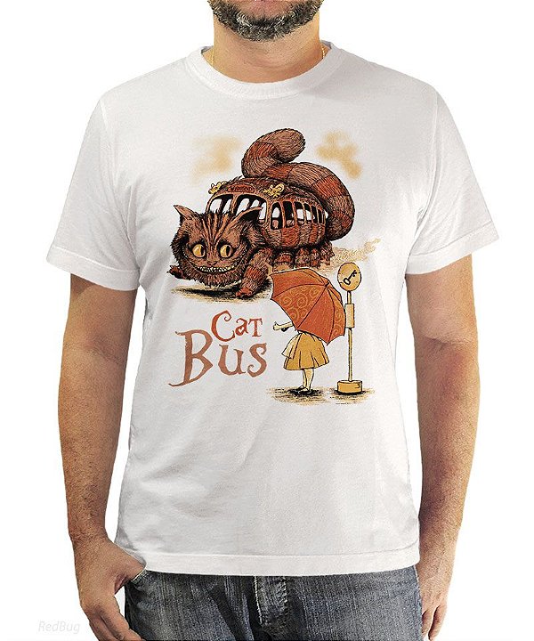 Camiseta Cat Bus