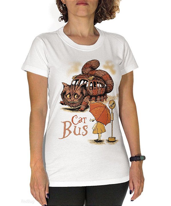 Camiseta Cat Bus