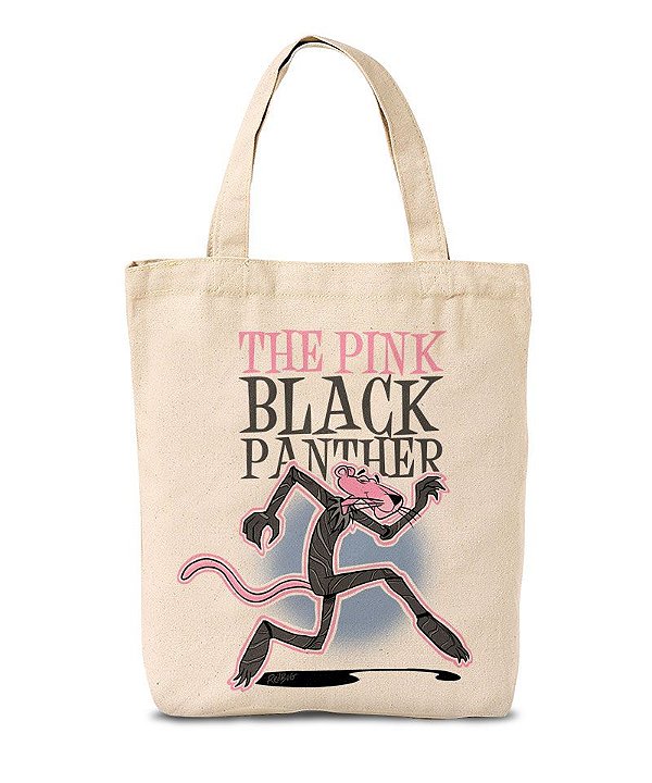 Ecobag Pink Black Panther