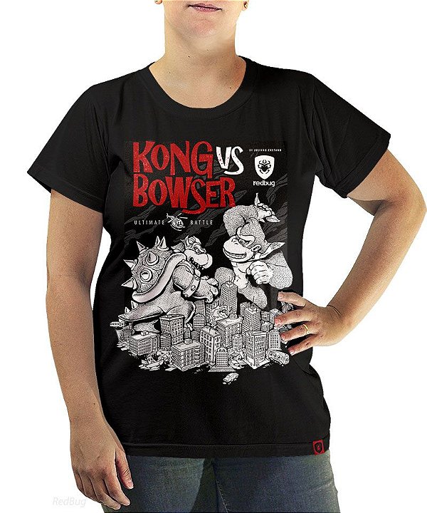 Camiseta Donkey vs Bowser