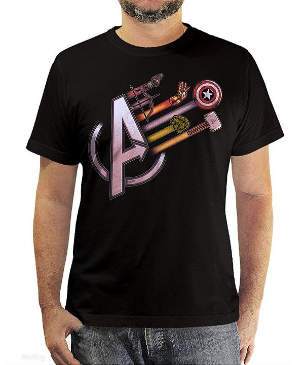 Camiseta Avengers Weapons