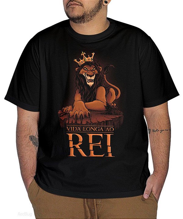 Camiseta Vida Longa ao Rei