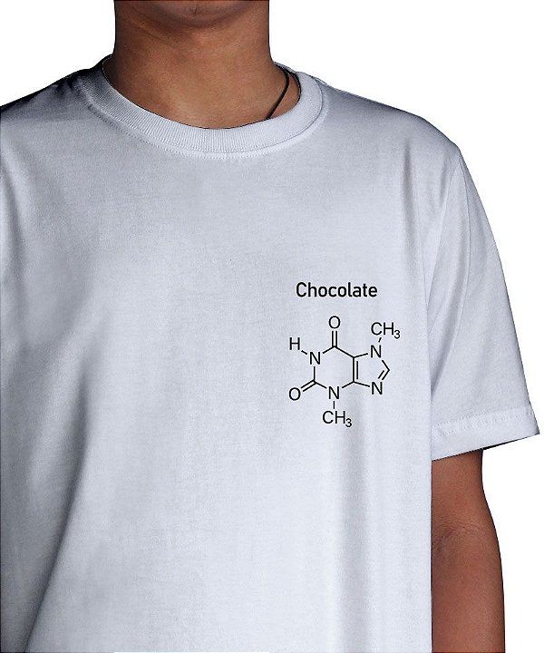 Camiseta Formula Química Chocolate