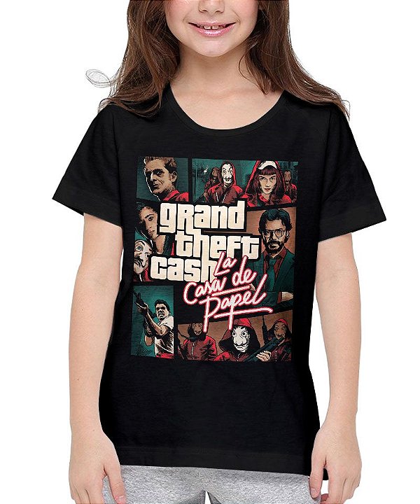 Camiseta Grand Theft Cash