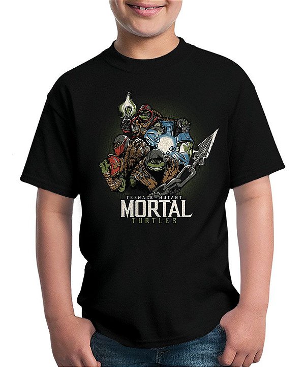 Camiseta Tartarugas Mortais