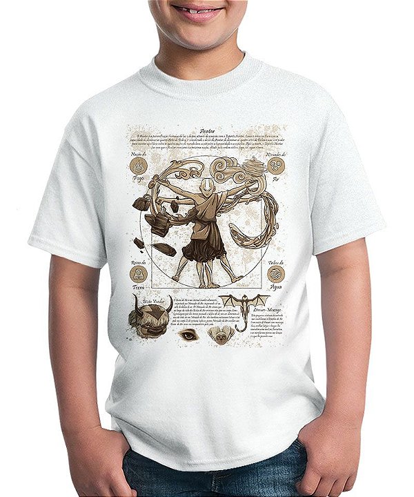 Camiseta Aang Vitruviano