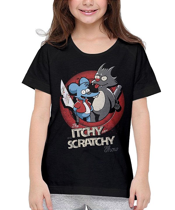 Camiseta Itchy and Scratchy