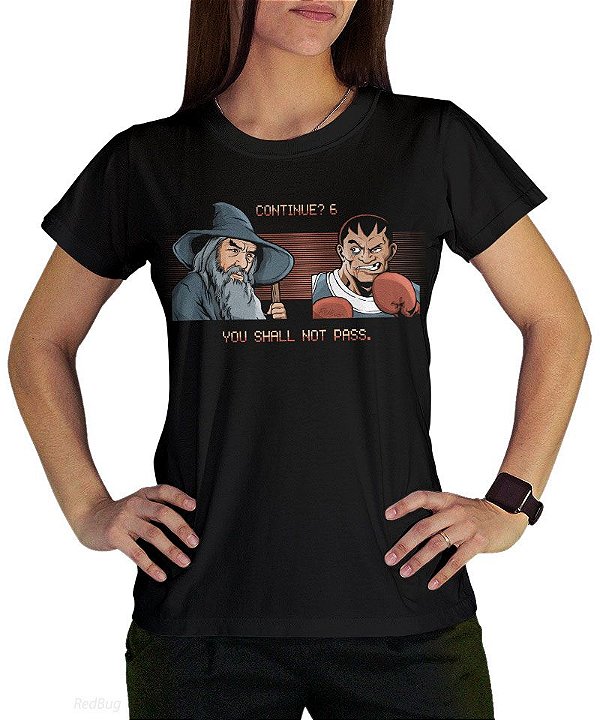 Camiseta You Shall Not Continue