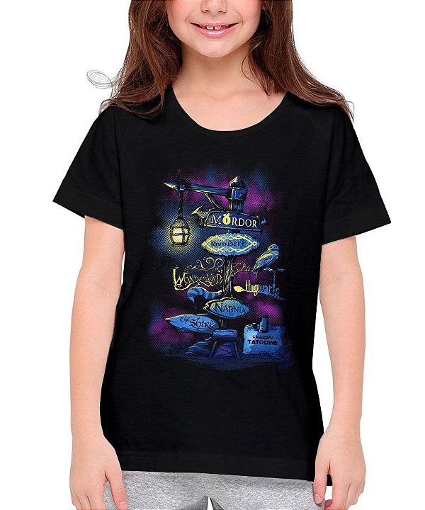 Camiseta Mundo de Fantasia