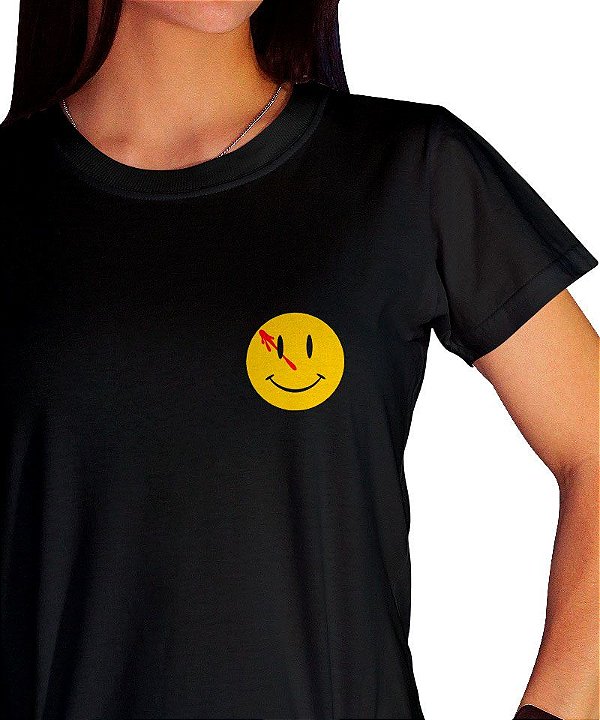 Camiseta Smiley Face Watchmen