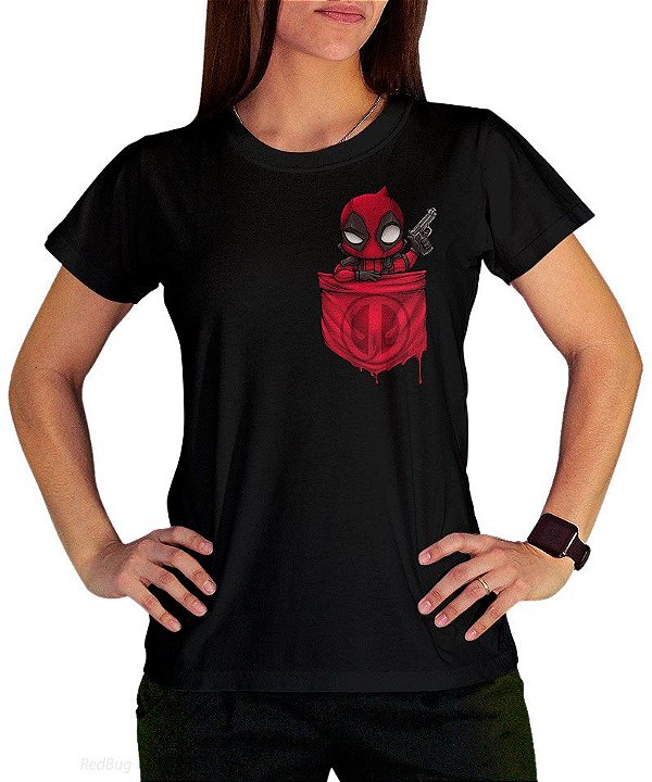 Camiseta DeadPool de Bolso