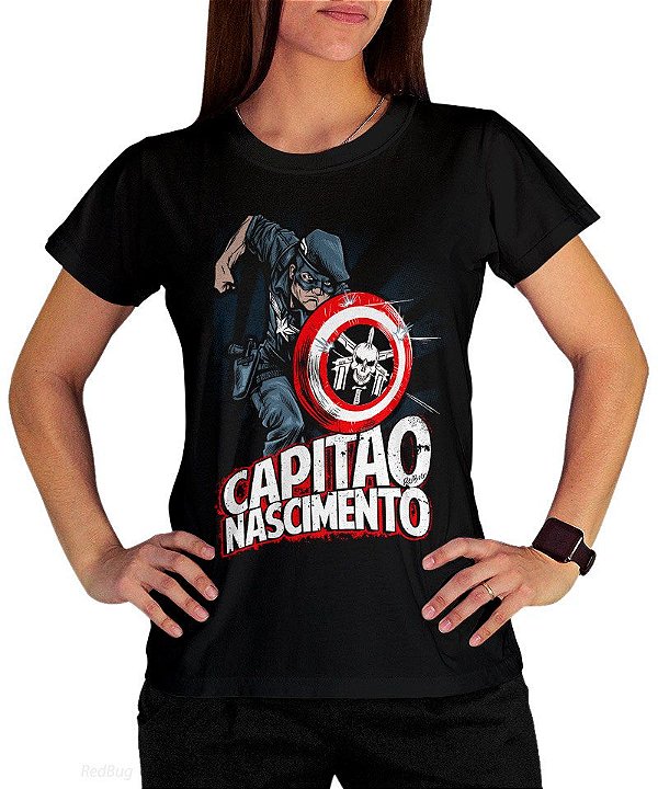 Camiseta Capitão Nascimento