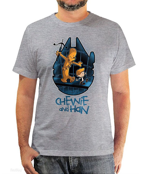 Camiseta Chewie And Han