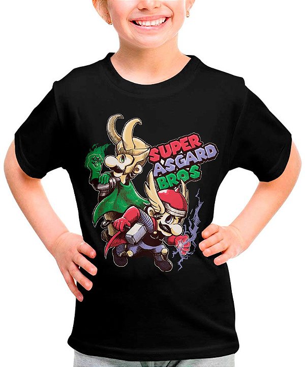 Camiseta Super Asgard Bros