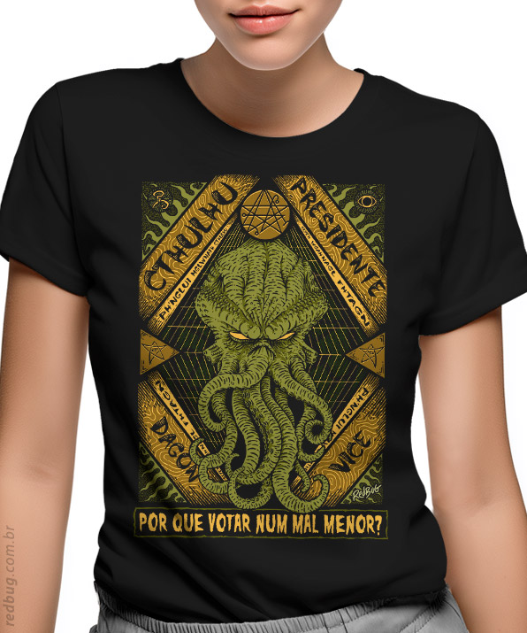 Camiseta Cthulhu Presidente