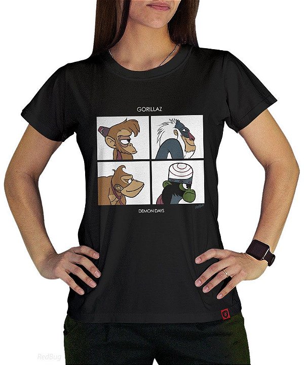 Camiseta Gorillaz