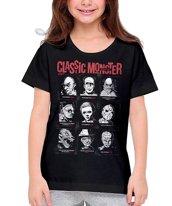 Camiseta Classic Monsters