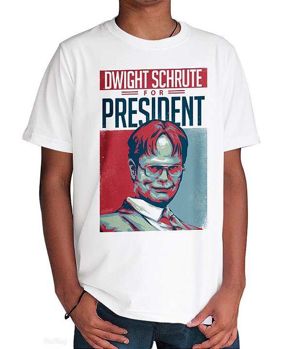 Camiseta Dwight para Presidente