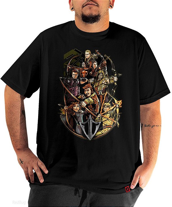 Camiseta Robin Hood Gamer Camisa r Robin Hood $$$