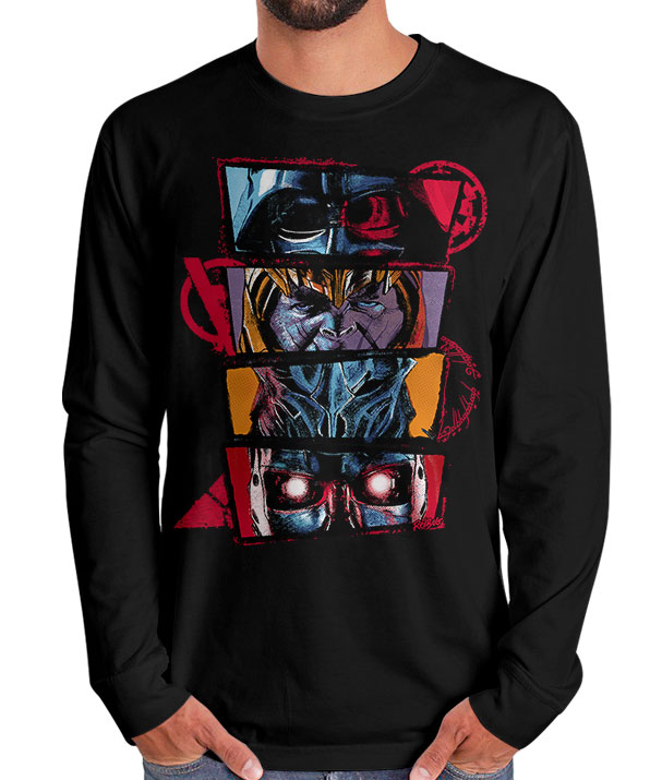 Manga Longa Evil Look