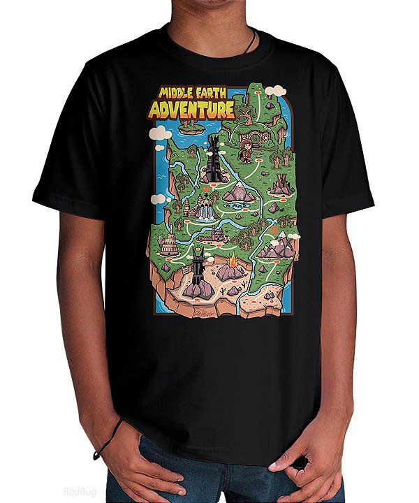 Camiseta Middle Earth Adventure