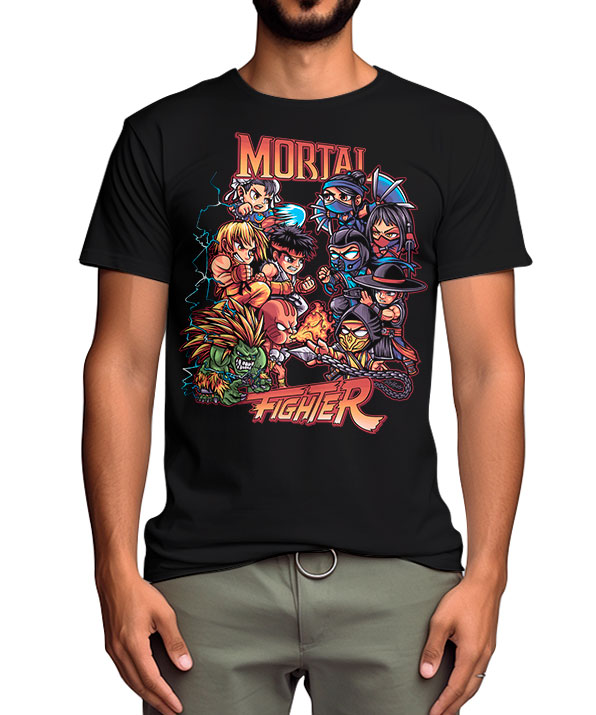 Camiseta Mortal Fighter