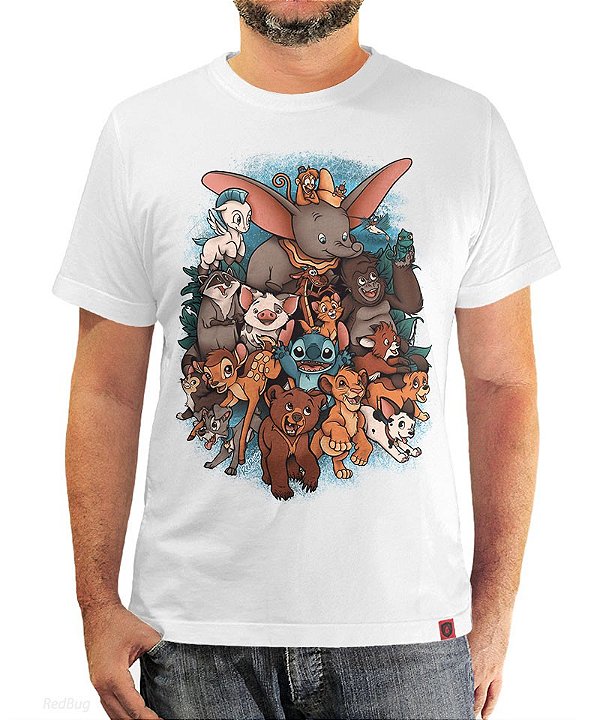 Estampas de personagens em camisetas maneiríssimas. - RedBug