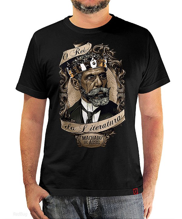 Camiseta Rei da Literatura