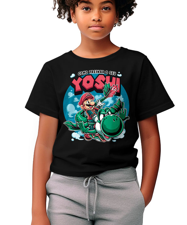 Camiseta Como treinar seu Yoshi