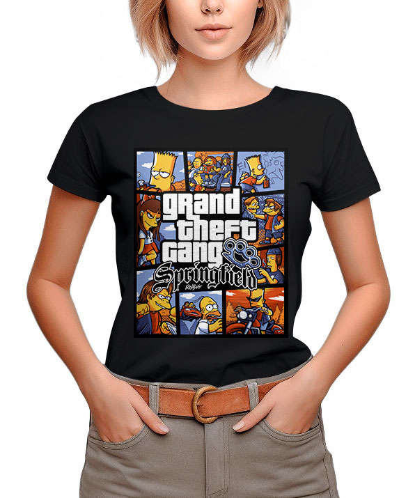 Camiseta Grand Theft Gang