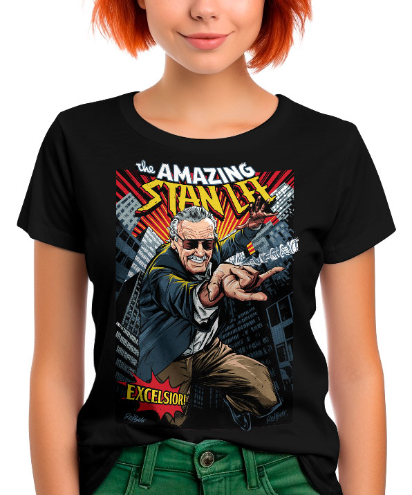 Camiseta Amazing Stan Lee