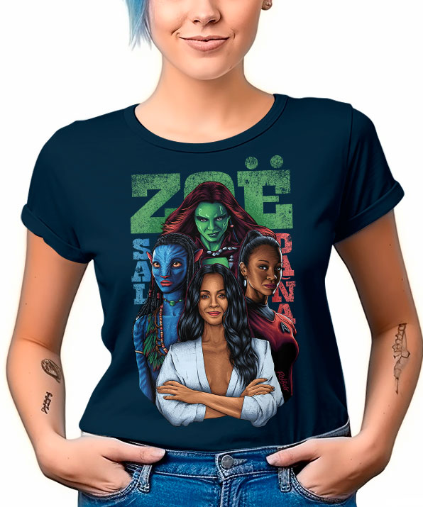 Camiseta Zoe Saldaña