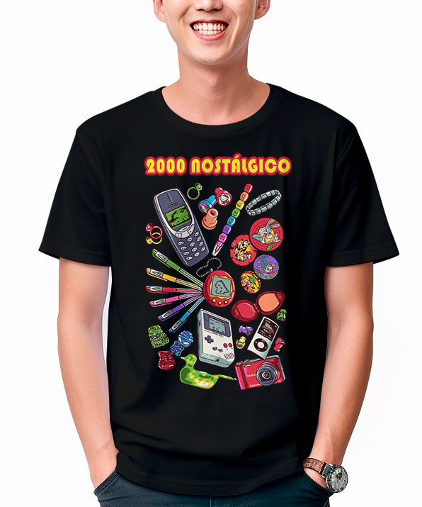Camiseta 2000 Nostálgico